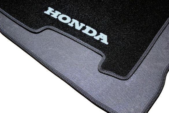 Ворсовые коврики Honda Civic (2006-2011) SD 4D/черные, кт. 3шт BLCCR1201 AVTM