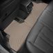 Килимки в салон BMW X5/X6 2014- з бортиком, задні, бежеві 455592 Weathertech 2