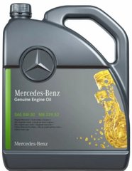 Моторное масло Mercedes-Benz 5W30 229.52, 5л Mercedes-Benz A000989950213AMEE