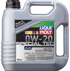 Моторное масло Liqui Moly Special TEC АА 0W-20, 4л Liqui Moly 8066