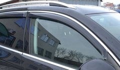 Дефлектори вікон Volvo S80 2006- з хром молдингом, компл V14-M HIC