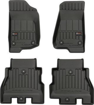 Коврики в салон Jeep Wrangler JL 2019-, Proline 3D, Frogum, FG 3D409866