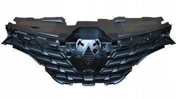 Решітка радіатора Renault Kadjar 2016-2018, чорна, AVTM, 185641990