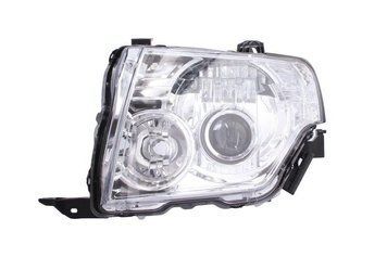 Фара передня Mitsubishi Pajero 4 2007-2009, ліва, xenon D2S/H9, електричне регулювання, Depo, 214-1186L-LDHEM