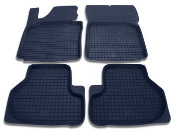 Килимки у салон Skoda Octavia A5 2004-2013/Volkswagen Golf 5/6 2003-2012/Jetta 2005-2010, з бортом, 4шт, Polytep, 75649