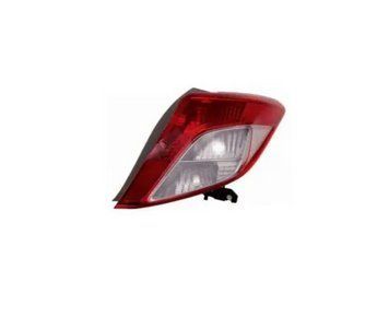 Ліхтар задній Toyota Yaris 2011-2014, правий, без ламп (W16W/PY21W/P21/5W), Depo, 212-19X1R-UE