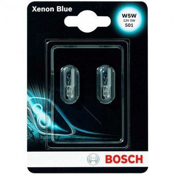 Автолампа W5W Xenon Blue 12V 5W W2,1x9,5d (блистер 2шт)