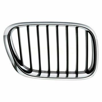 Решетка радиатора BMW 1-Series F20 2011-2015, левая хромированная/черная, 11 ребер, AVTM, 181429992