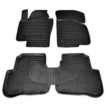 Коврики в салон Volkswagen Passat B6/B7-, черные, 4шт, Avto-Gumm, 11333 Avto-Gumm