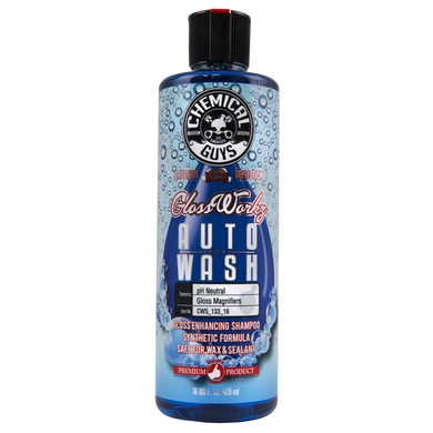 Автошампунь Chemical Guys с усилителем блеска и нейтральным pH Glossworkz Intense Gloss Booster and Paintwork Chemical Guys CWS13316