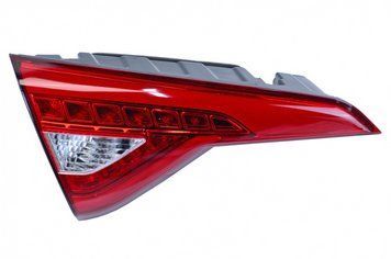 Фонарь задний Hyundai Sonata LF 2014-2017, левый (P1/5W/921W16W), внутренний, Depo, 321-1317L-AS