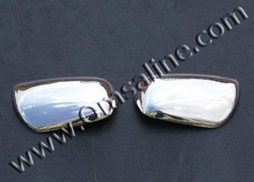 Накладки хромовані на дзеркала (2шт) Toyota Rav4 2001-2005/Daihatsu Terios 2006-, OmsaLine 2303111