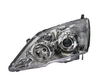 Фара передня Honda CR-V 3 2006-2011, ліва H1/HB3 електричне/механічне регулювання, хром рамка, Depo, 217-1163L-LDEM1