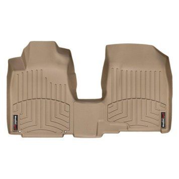 Килимки у салон Honda CR-V 2007-, з бортом, суцільний, передні, бежеві, Weathertech 453191