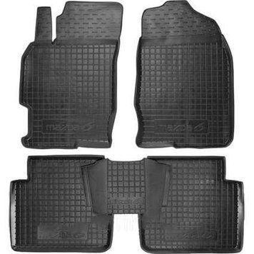 Коврики в салон Mazda 6 2008-2012, черные, 4шт, Avto-Gumm, 11218 Avto-Gumm