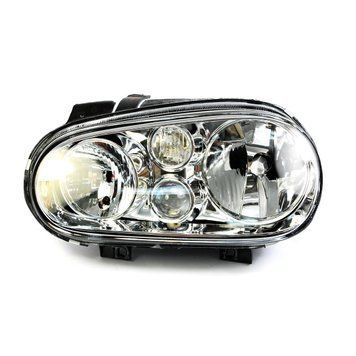 Фара передня Volkswagen Golf 4 1997-2003, ліва H7/H1/H3, електричне регулювання, Depo, 441-1130L-LDEMF