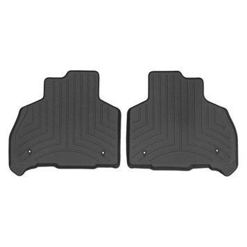 Килимки у салон BMW X7 2019-, 6 місць, з бортом, задні, чорні, Weathertech 4415075