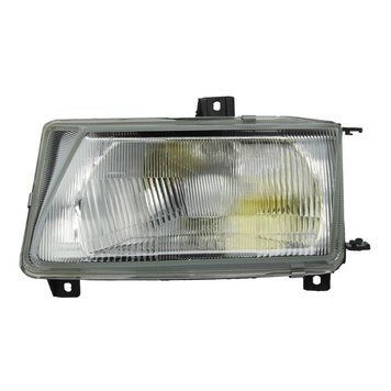 Фара передняя Seat Ibiza/Cordoba 1996-2002, левая H4, механическая регулировка, Depo, 445-1107L-LD-E