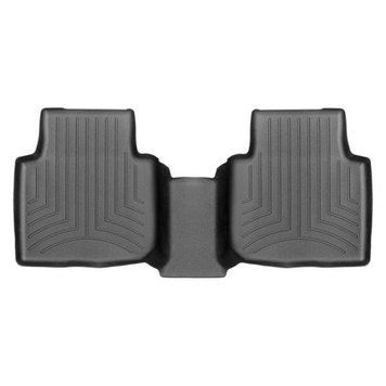 Коврики в салон Volkswagen Tiguan Allspace 2017-/Seat Tarraco/Skoda Kodiaq, с бортом, задние, черные, Weathertech 449893