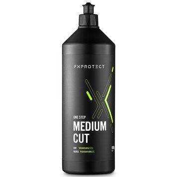 Середньозерниста однокрокова полірувальна паста на водній основі FX Protect Medium Cut 1л FX Protect K9GXLR-456-2