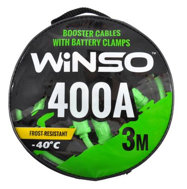Провода-прикуриватели 400А, 3м, круглая сумка Winso 138430