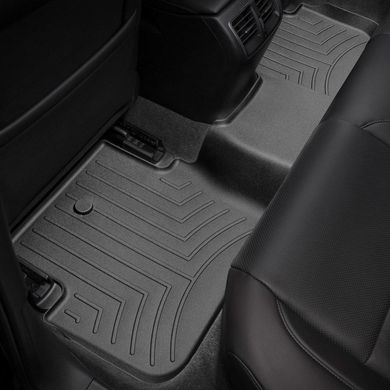 Килимки в салон Acura TLX 2015- з бортиком, задні, чорні AWD 447692 Weathertech