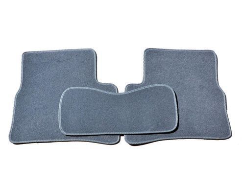 Коврики в салон (ворсовые) Hyundai Accent 2006-2010 Verna, серые, 5шт, AVTM GRCR1214