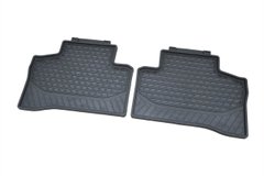 Оригинальные коврики Mercedes GLC X253 15-, резиновые задние 2 шт A25368038039G33