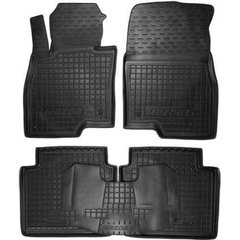 Поліуретанові килимки Mazda 6 2013- чорні, кт - 4шт 11360 Avto-Gumm
