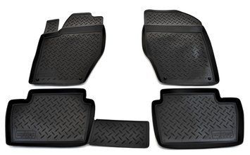 Килимки у салон Peugeot 307 2001-2008, поліуретан, Norplast, NPL-Po-64-36