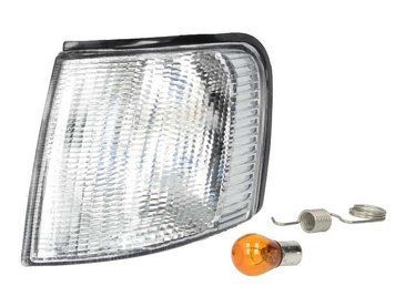 Указатель поворота Ford Scorpio 1983-1991, левый, белый, без патрона, Depo, 431-1513L-BEVC