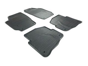 Оригинальные коврики в салон Skoda Fabia 1999-2007, резиновые, 4шт, VAG, DCC400001
