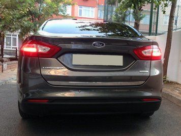 Накладка хромированная на кромку багажника (нерж) Ford Mondeo 2014-2019, Carmos, 6459928