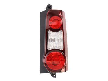Ліхтар задній Citroen Berlingo/Peugeot/Partner 2008-2012, правий, 2 двері, темний, Depo, 552-1934R-UE2