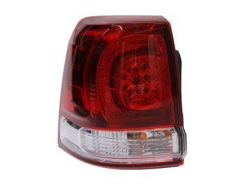 Ліхтар задній Toyota Land Cruiser 200 2007-2012, лівий, зовнішній LED, Depo, 212-19Q7L-AE