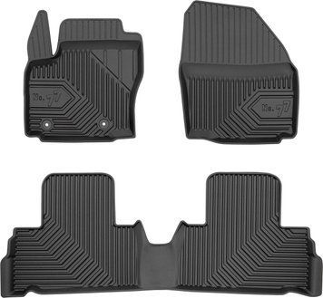 Коврики в салон Ford Galaxy 2015-2023/S-Max 2015-2023, 1-2 ряд, Frogum, FG 77425880