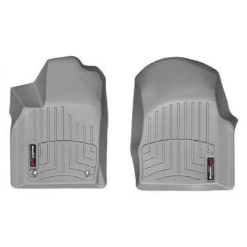 Килимки у салон Dodge Durango/Jeep Grand Cherokee 2011-2012, з бортом, передні, сірі, Weathertech 463241