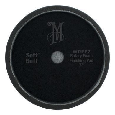 Полірувальний круг мякий Meguiars Rotary Foam Finishing Pad (сірий) 7 178 мм. Meguiars WRFF7
