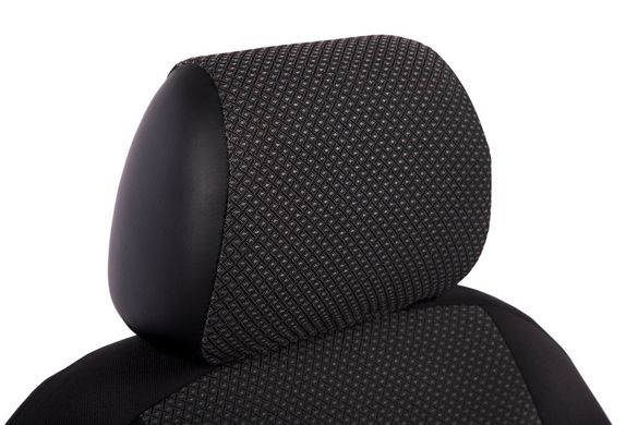 Чехлы на сиденья Mazda 3 Hb 2013- Жаккард /темно-серый Seintex (Мазда 3)