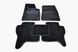 3D коврики для Mitsubishi Pajero IV 2006- ворсовые черные 5шт 83438 Seintex 1