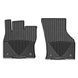 Килимки у салон Volkswagen Golf 7 2013-, під кліпсу, передні, чорні, Weathertech W350 1