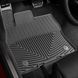 Килимки у салон Volkswagen Golf 7 2013-, під кліпсу, передні, чорні, Weathertech W350 2