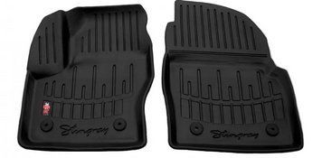 Коврики в салон Ford Kuga 2/Escape 2012-2019, с бортом, полиуретан, 2шт, Stingray, 5007012