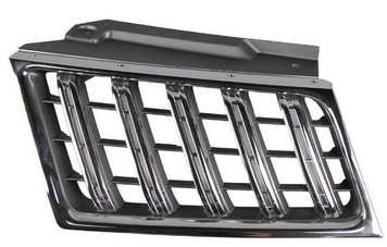 Решітка радіатора Mitsubishi L200 2010-2015/Pajero Sport 2009-2013, верхня, права, AVTM, 184820994