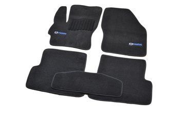 Коврики в салон (ворсовые) Mazda 3 2003-2009, Premium, черные, AVTM BLCLX1308