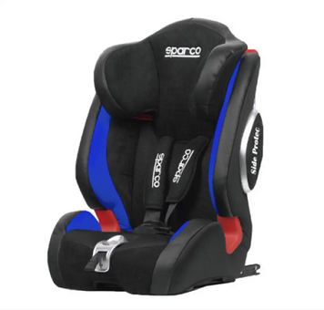 Дитяче автомобільне крісло (бустер) Sparco 9-36кг з системою ISOFIX, чорно-синій Sparco SPCF1000KI-BL