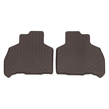 Коврики в салон BMW X7 2019-, 6 мест, с бортом, задние, какао, Weathertech 4715075