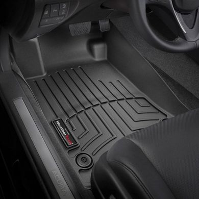 Килимки в салон Acura TLX 2015- з бортиком, передні, чорні AWD 447691 Weathertech