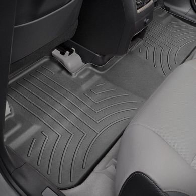Килимки в салон Lexus RX 2016- з бортиком, задні, чорні 448862 Weathertech