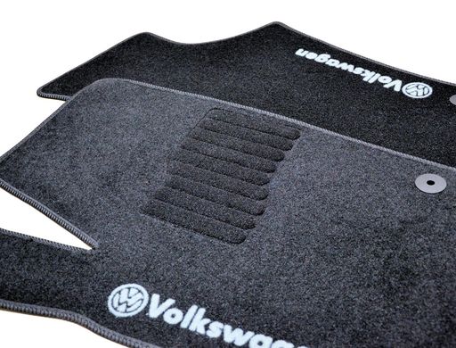 Ворсові килимки Volkswagen Polo Sedan (2010-) /чорні, кт. 5шт BLCCR1681 AVTM